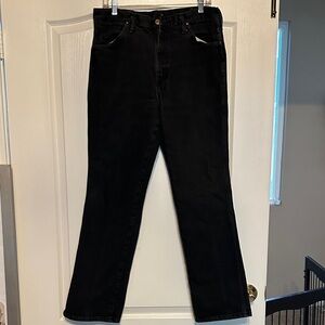 Wrangler Men's Bootcut Jeans - Black